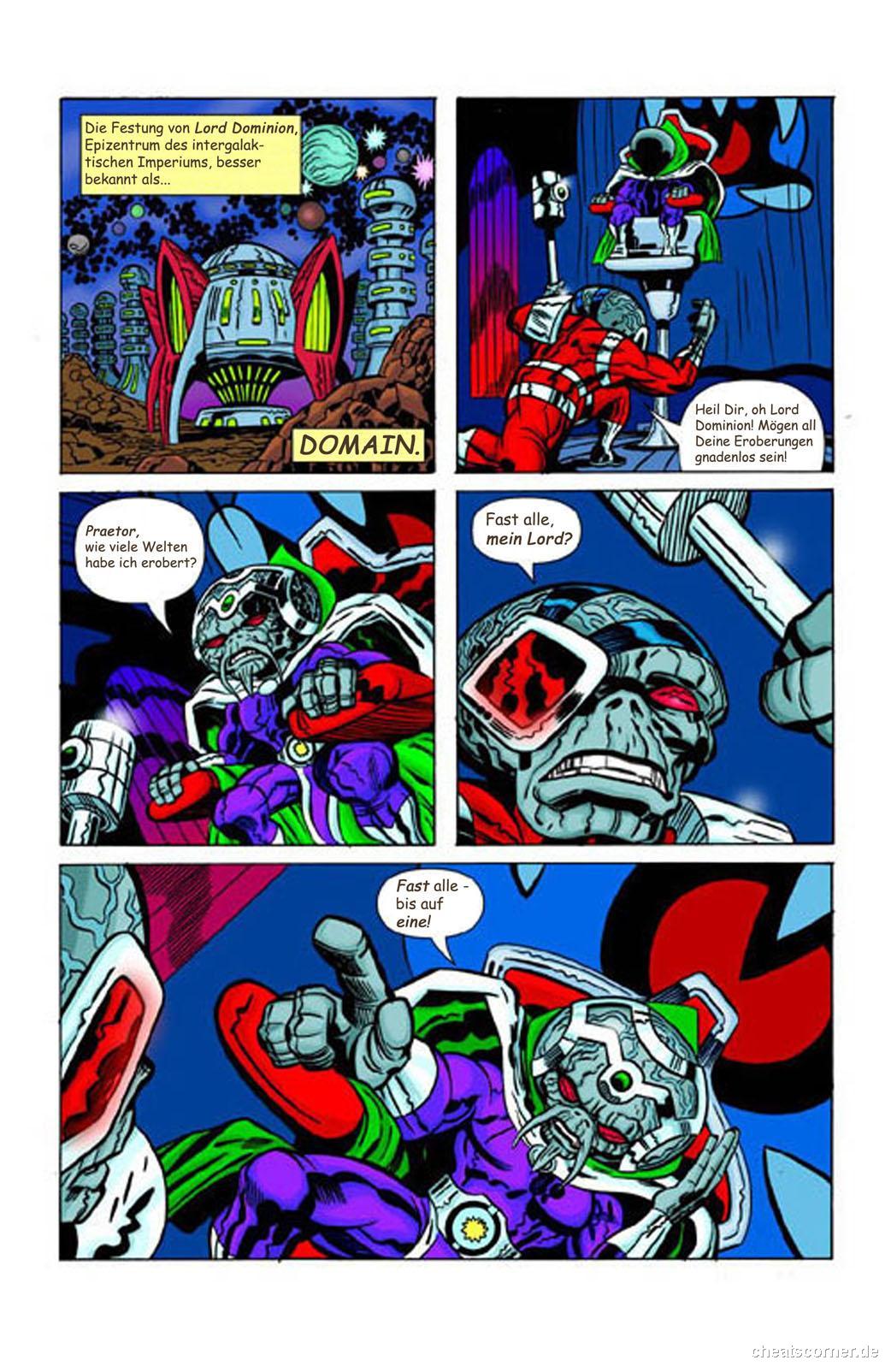 Freedom Force vs. The Third Reich Comic Teil 1