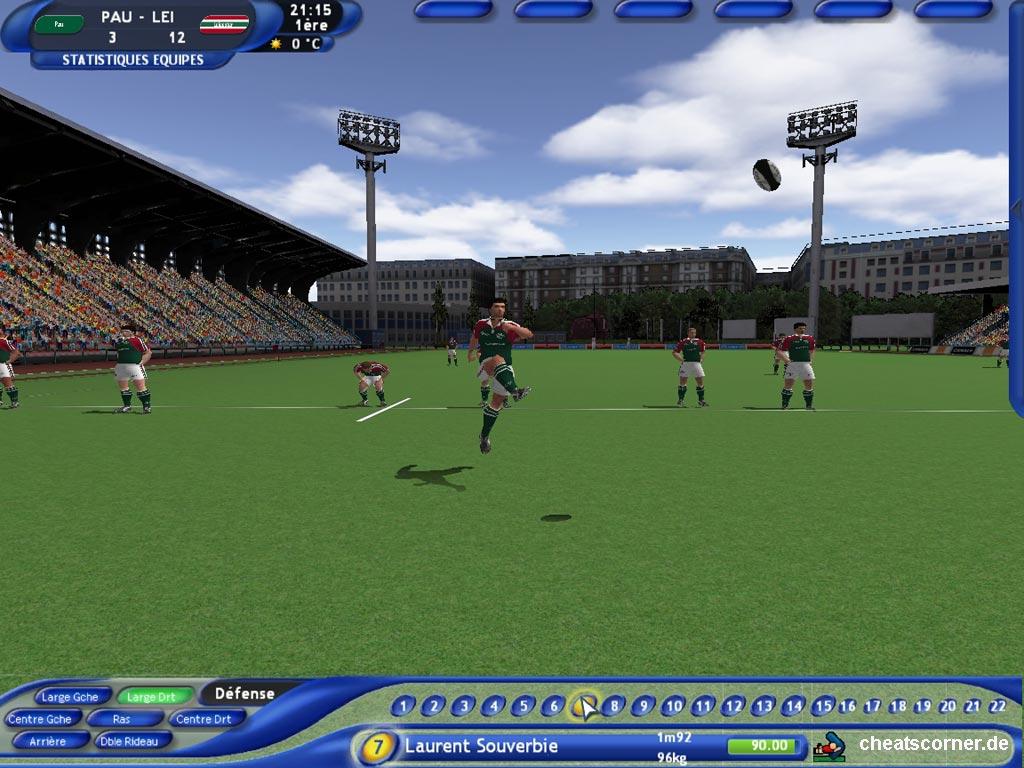 Rugby Manager Erste Screenshots
