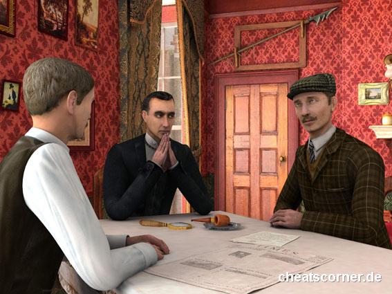 Sherlock Holmes - The Silver Earring: Neue Screens