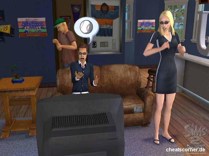 Sims 2-  Wilde Campus-Jahre: Screenshots