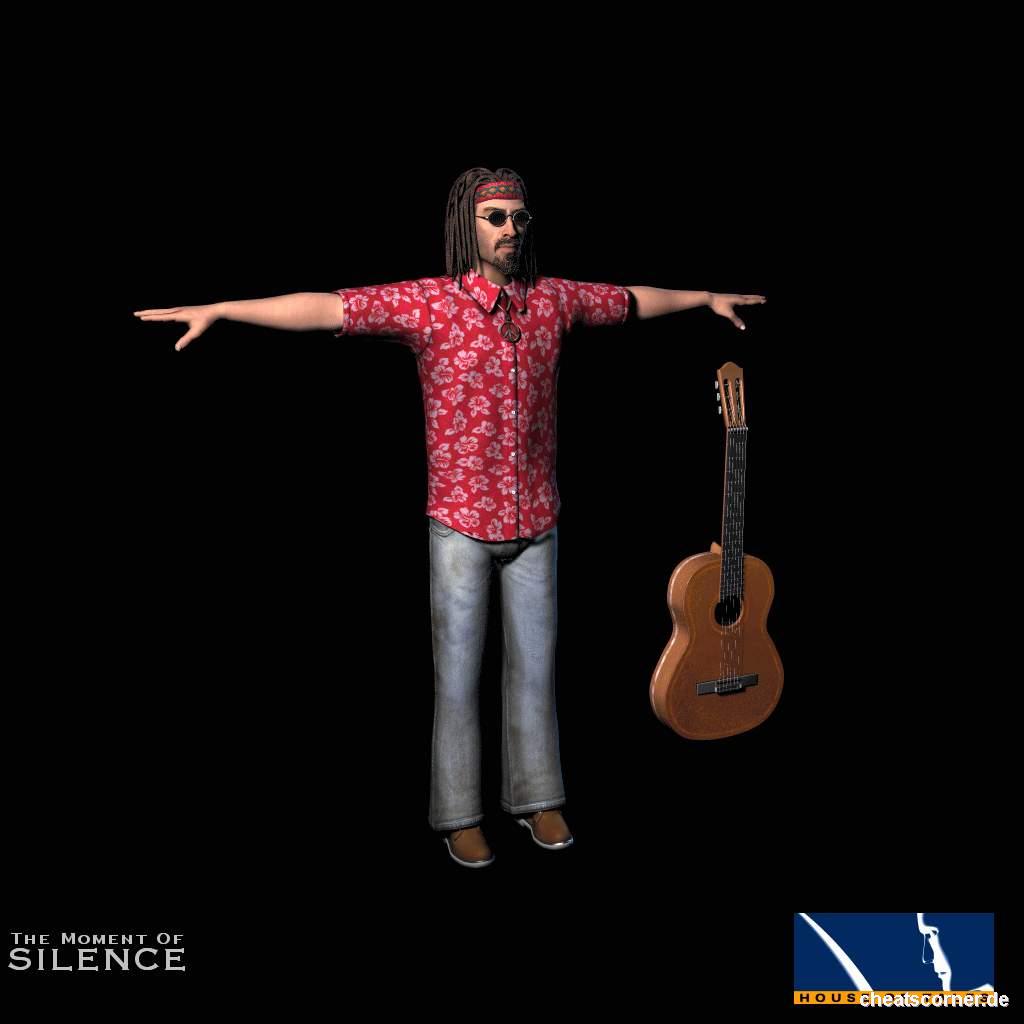 The Moment of Silence Artworks der Charaktere