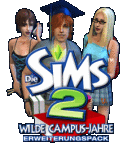 Sims 2 - Wilde Campus-Jahre: Infos, Bilder und ein erstes Boxcover